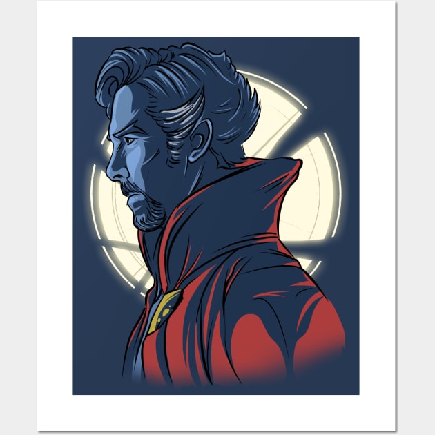 Doctor Strange Wall Art by Gerkyart